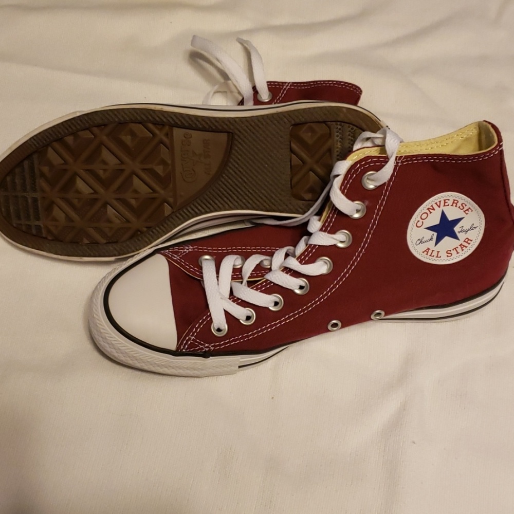Converse high tops.